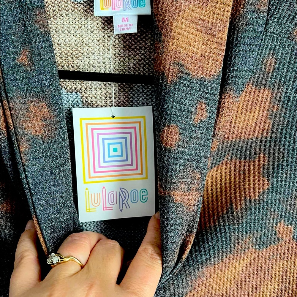 Lularoe mocked waffle shirt